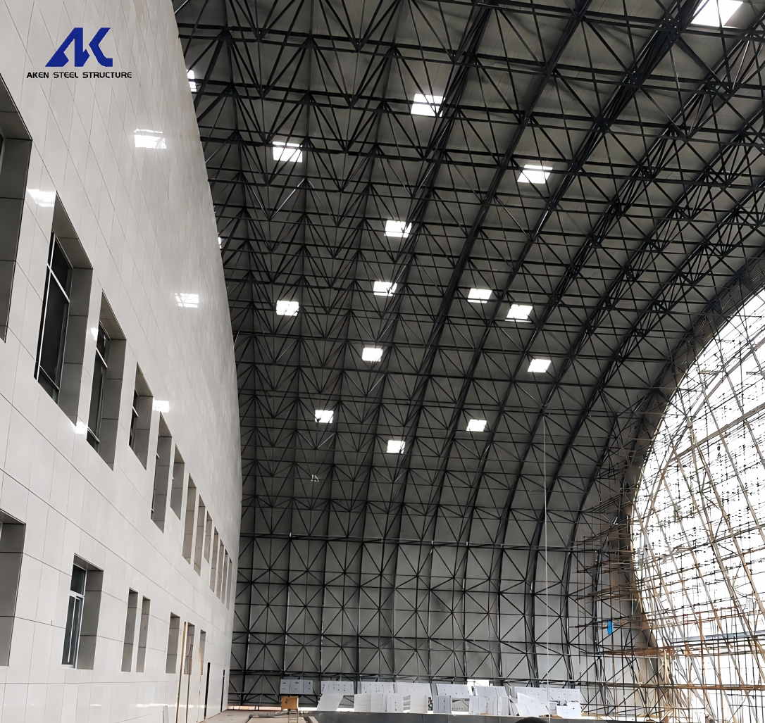 Indoor Swimming Pool Space Frame Roof