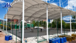 Tensile Membrane Structure Car Parking Canopy