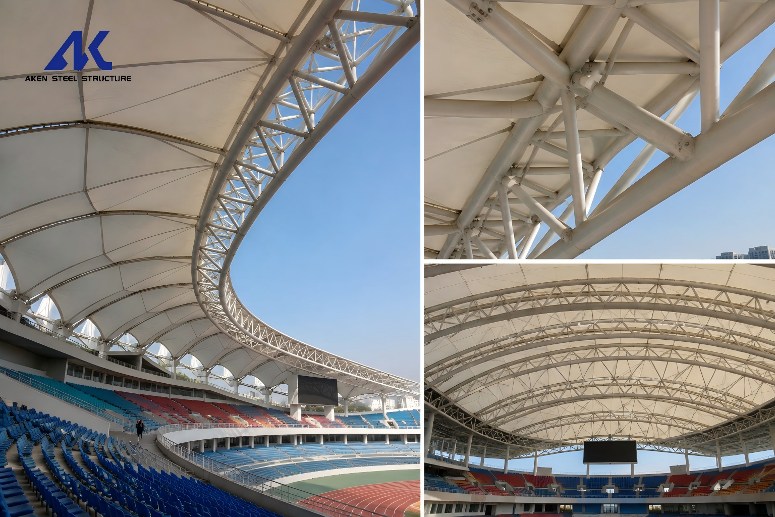 Tubular Truss Stadium Roof Canopy
