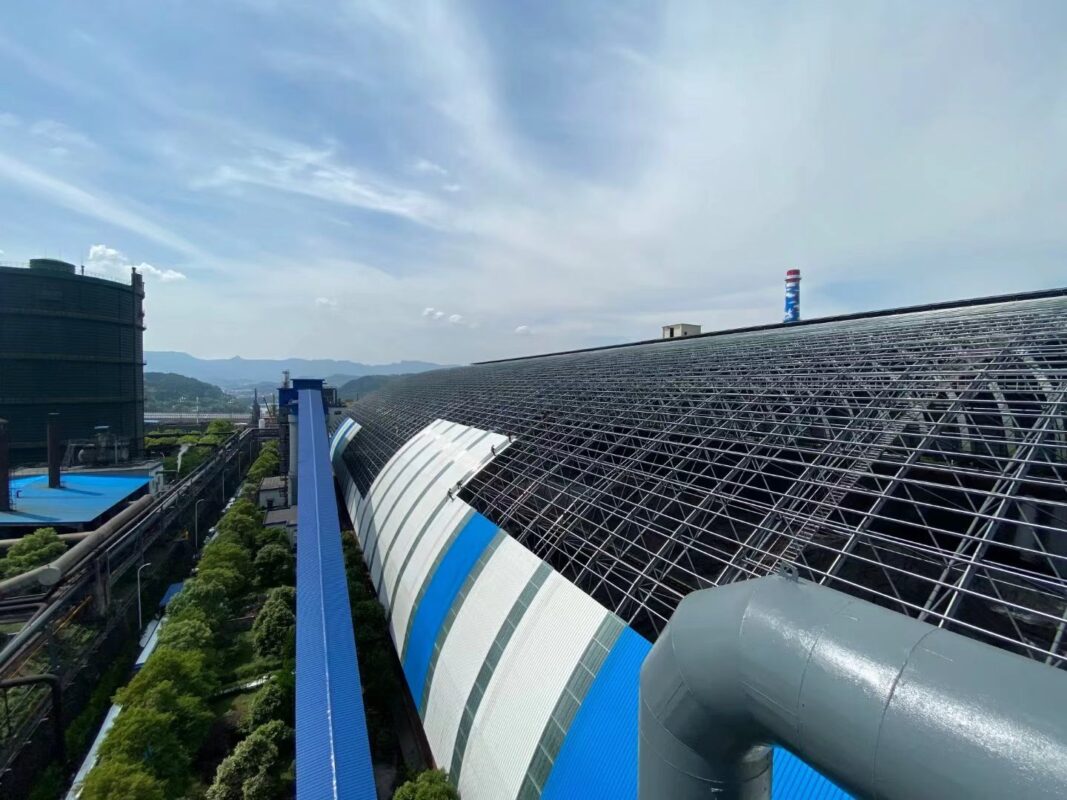 arge span space frame roof