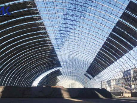Large Span Coal Storage Shed Space Frame